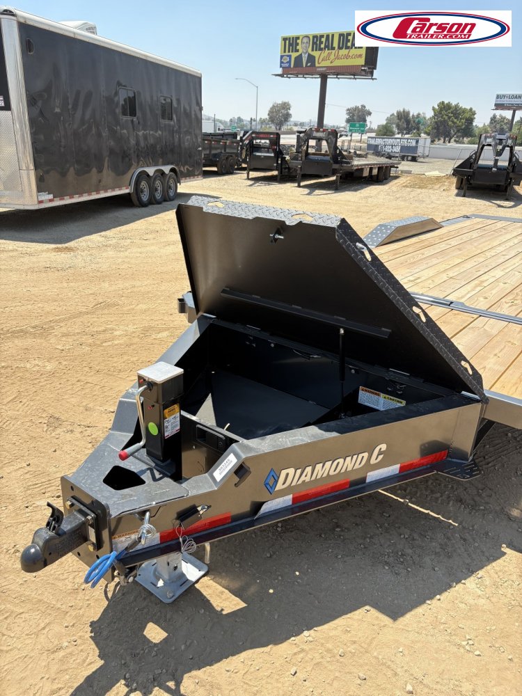 102x22 Diamond C Trailer Tilt Deck