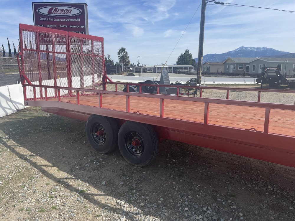 2024 CARSON 102"x24' flatbed trailer