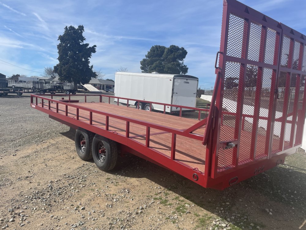 2024 CARSON 102"x24' flatbed trailer