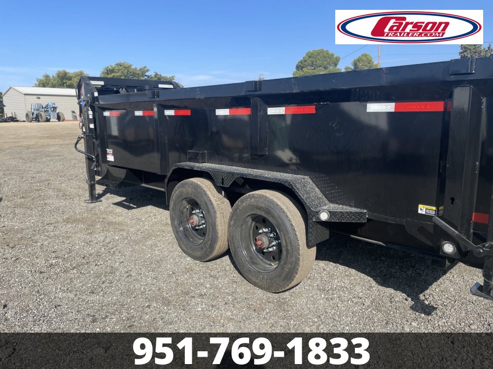 2025 MAXXD DSX 83" X 16' GOOSENECK DUMP TRAILER