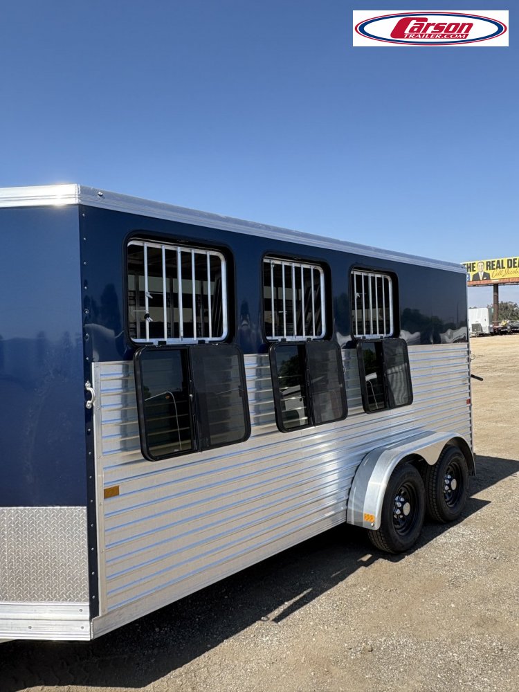 81x15 FRONTIER Horse Trailer