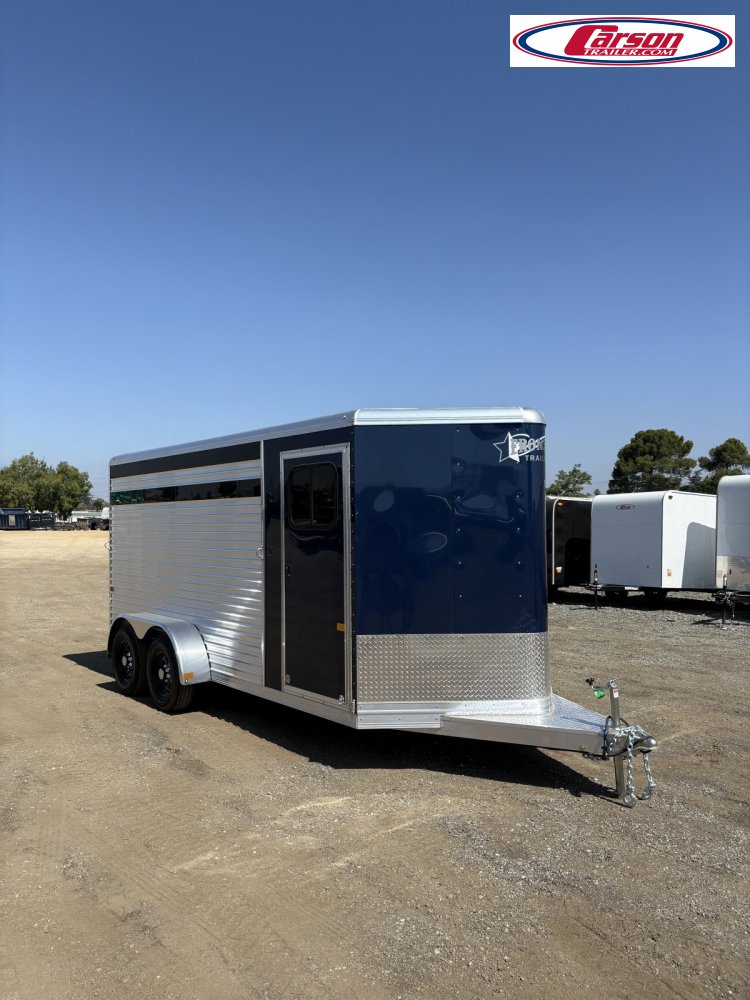 81x15 FRONTIER Horse Trailer
