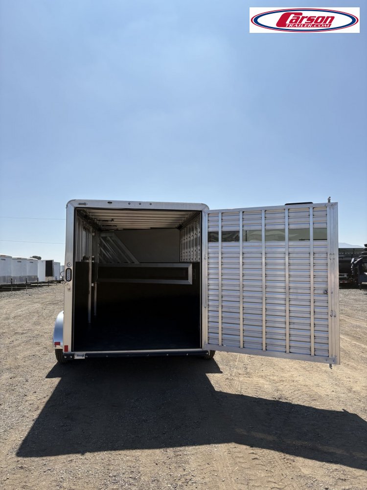 81x15 FRONTIER Horse Trailer