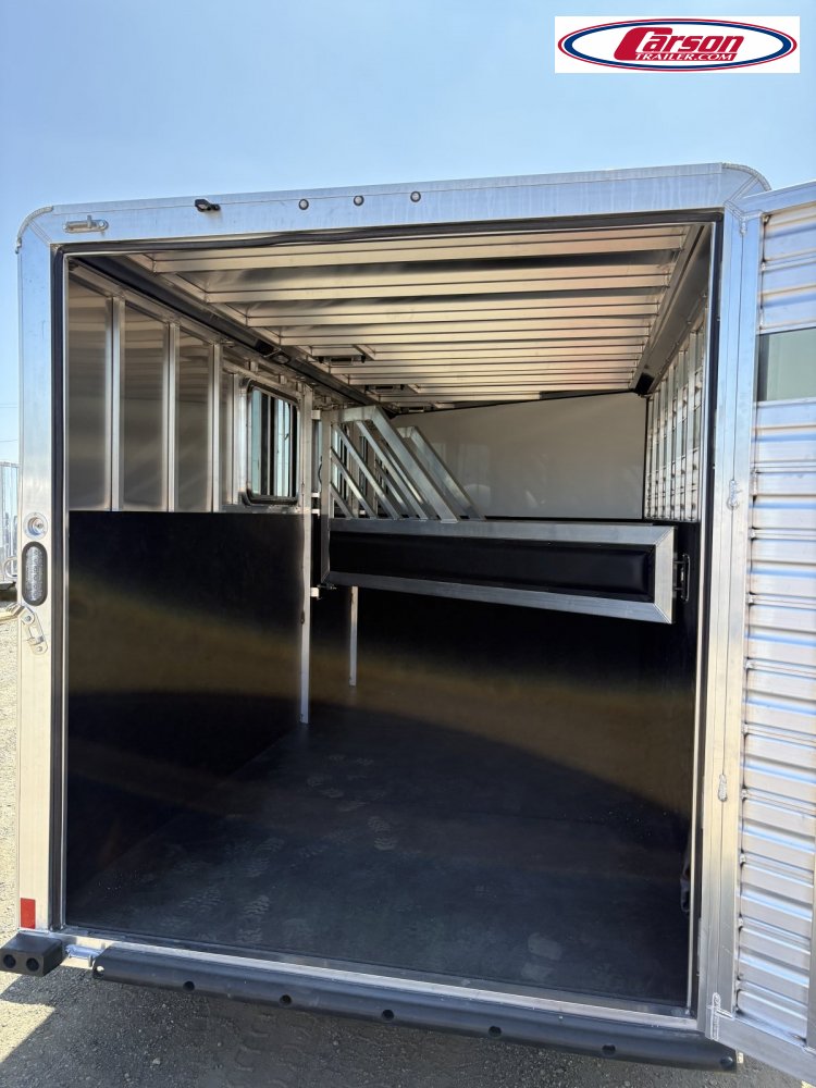 81x15 FRONTIER Horse Trailer