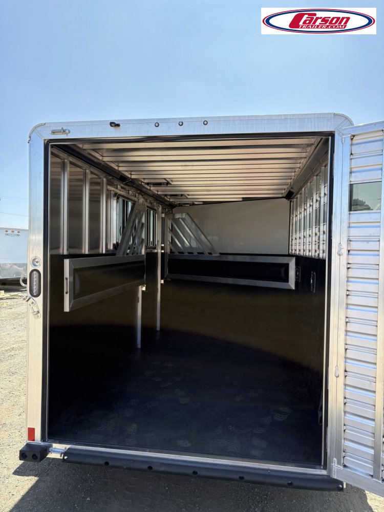 81x15 FRONTIER Horse Trailer