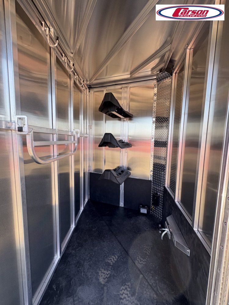 81x15 FRONTIER Horse Trailer