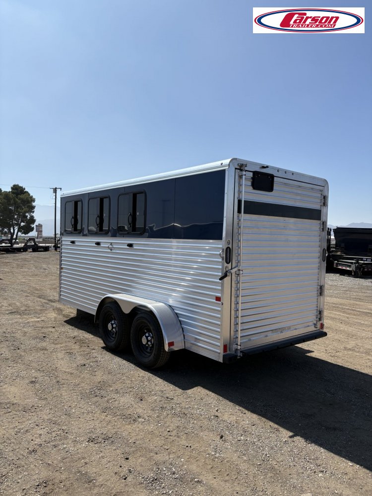 81x15 FRONTIER Horse Trailer