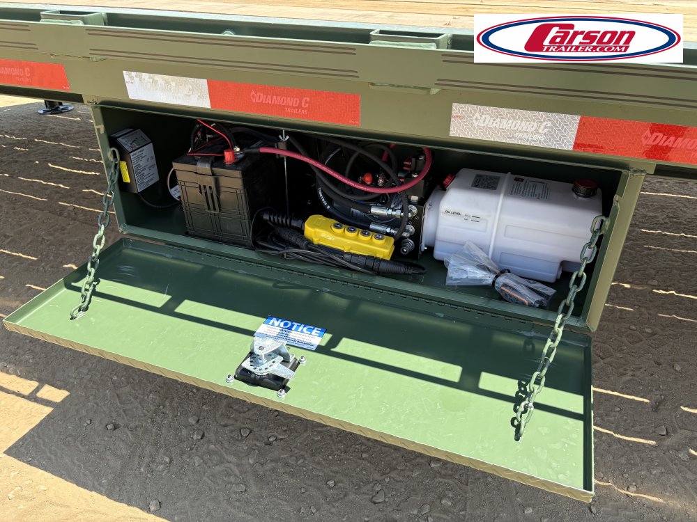 102x32 Diamond C Trailer Deck over Flatbed