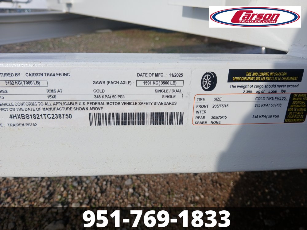 82x18 Carson Open Car Hauler