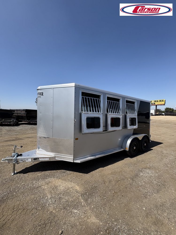 82x15 FRONTIER Horse Trailer