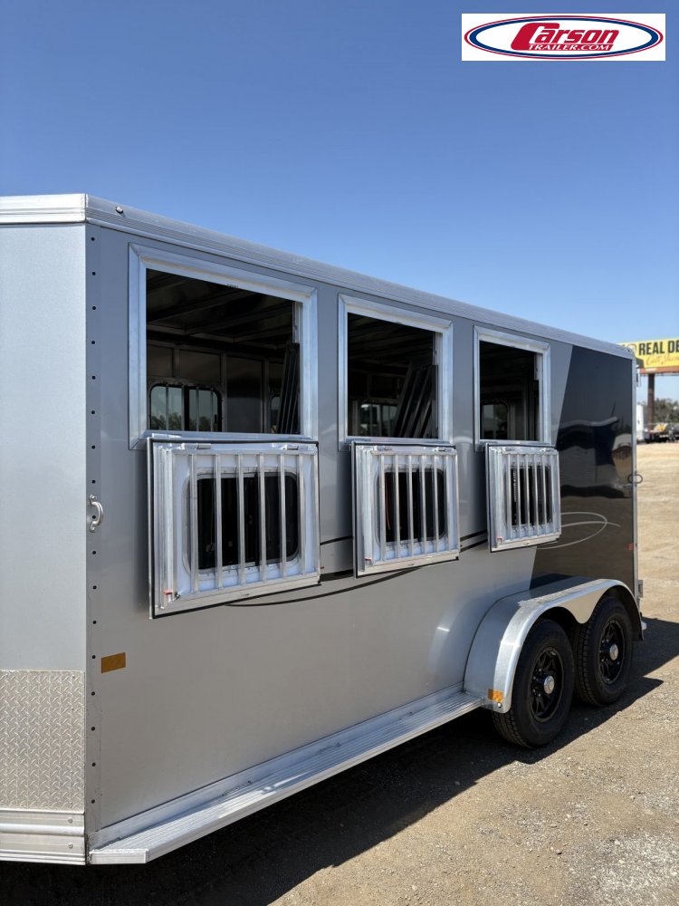 82x15 FRONTIER Horse Trailer