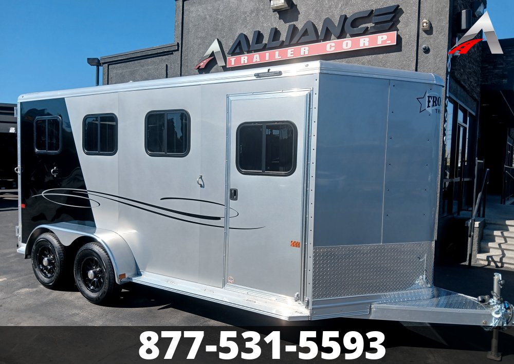 82x15 FRONTIER Horse Trailer