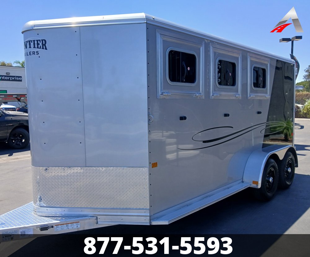 82x15 FRONTIER Horse Trailer