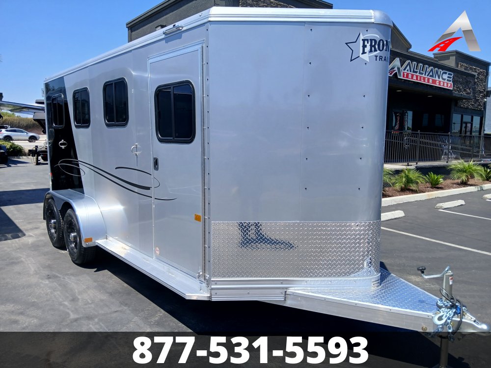 82x15 FRONTIER Horse Trailer