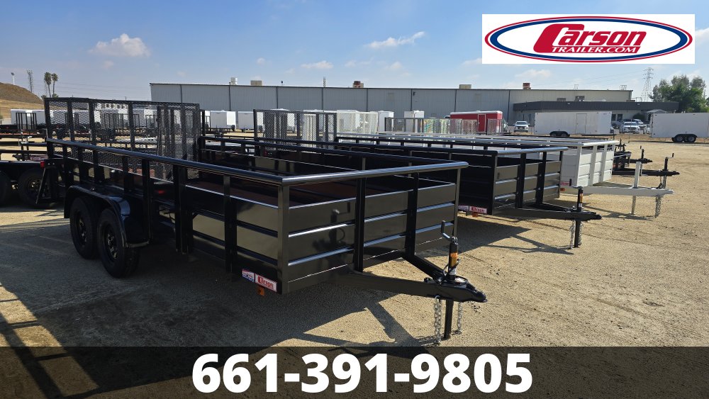 82x16 Carson Trailer Landscape Trailer