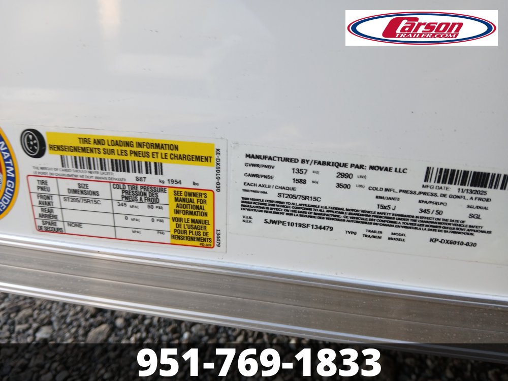 60x10 Pace American Enclosed Cargo