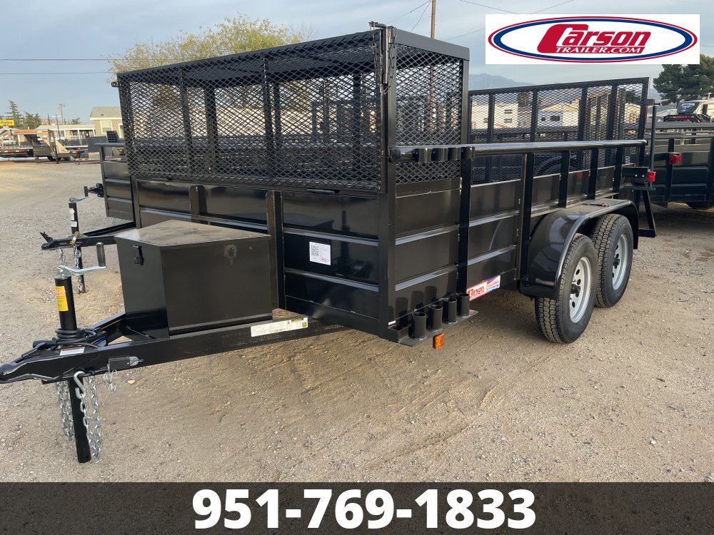 2025 CARSON 6.5' X 12 CUSTOM LANDSCAPE TRAILER