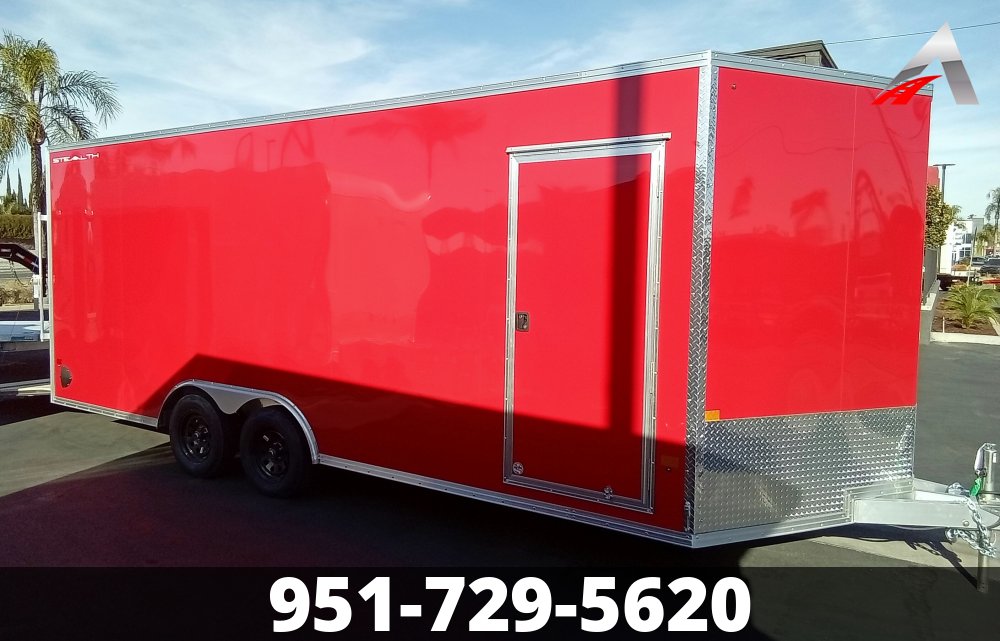 102x20 ALCOM Enclosed Car Hauler