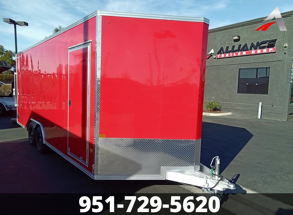 102x20 ALCOM Enclosed Car Hauler