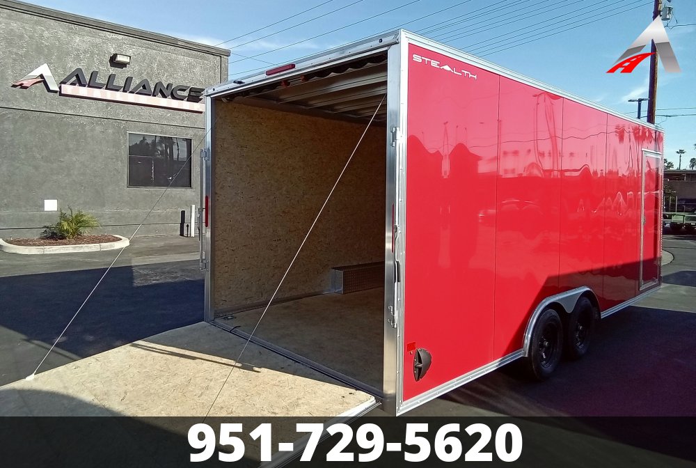 102x20 ALCOM Enclosed Car Hauler