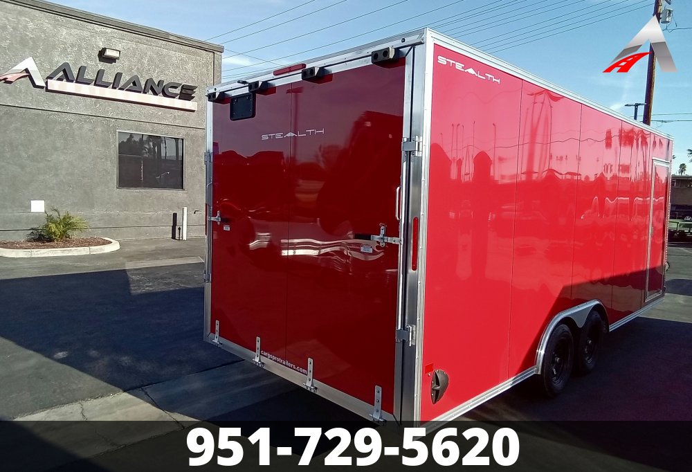 102x20 ALCOM Enclosed Car Hauler