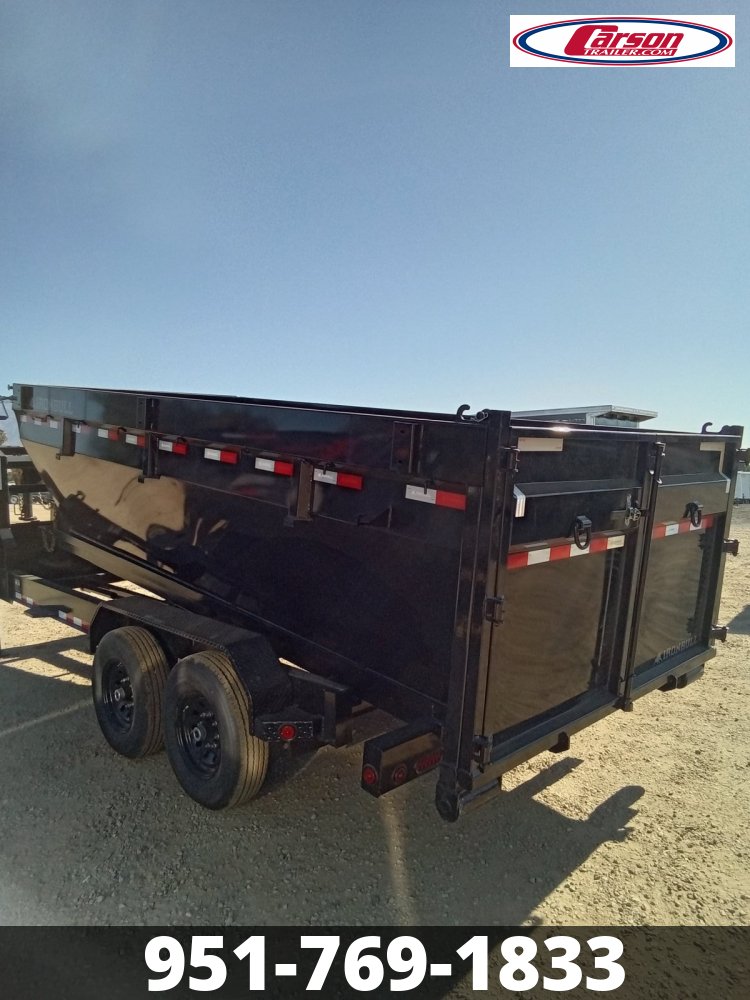 2024 IRONBULL 7' X 16' GOOSNECK ROLLOFF DUMP TRAILER