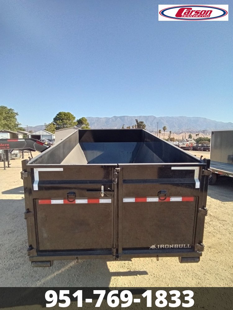 2024 IRONBULL 7' X 16' GOOSNECK ROLLOFF DUMP TRAILER