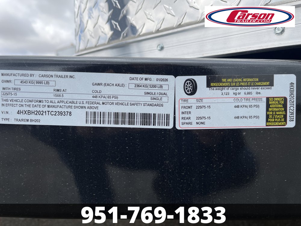 102x20 Carson Enclosed Car Hauler