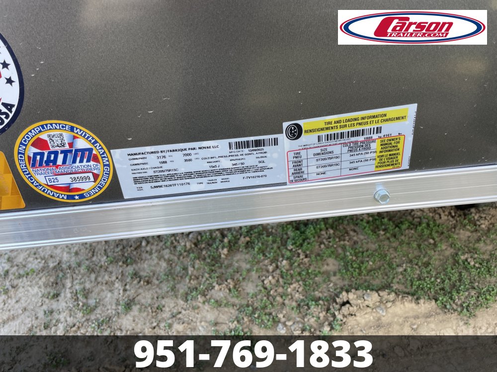 102x16 Formula Enclosed Car Hauler