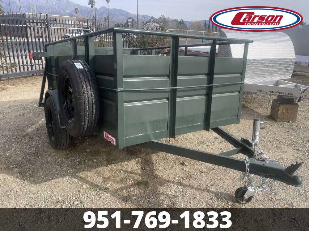 2024 CARSON 5' X 8' S/A LANDSCAPE TRAILER