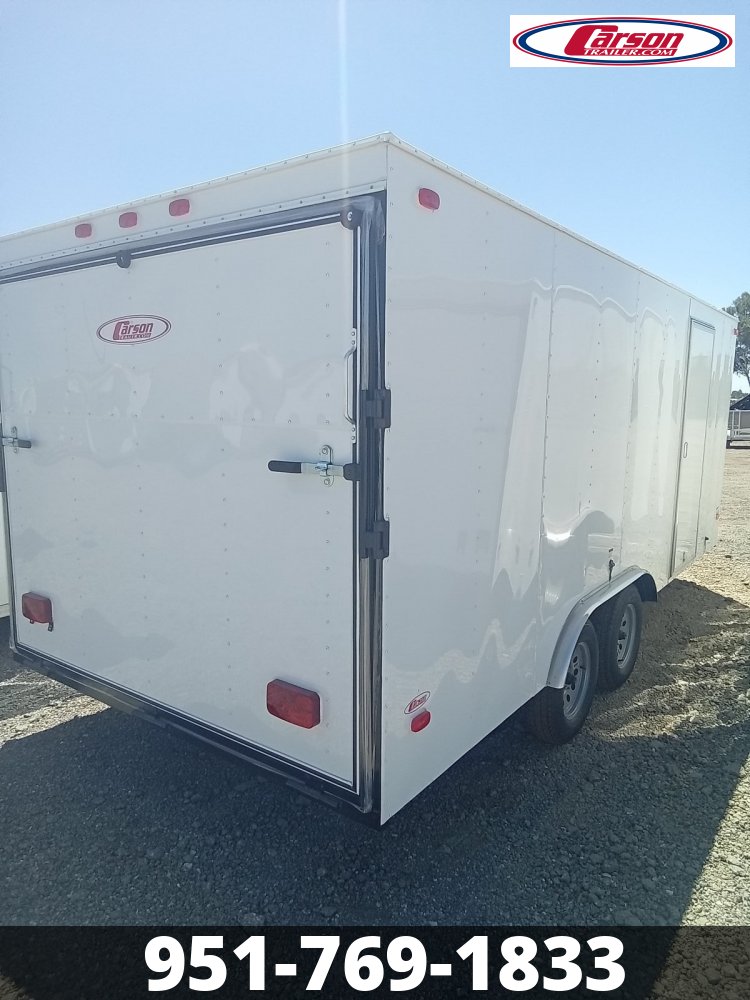 2025 CARSON 8' X 18' V-NOSE ENCLOSED CARGO TRAILER