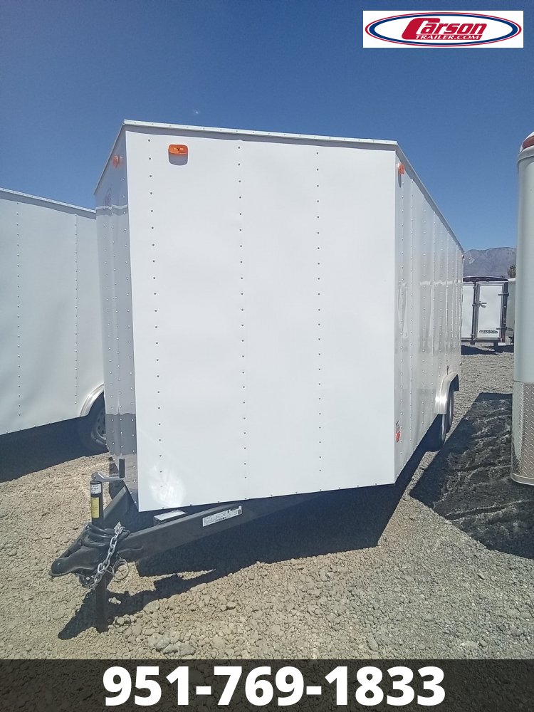 2025 CARSON 8' X 18' V-NOSE ENCLOSED CARGO TRAILER