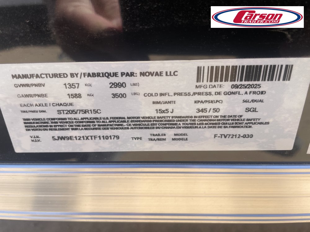 72x12 Formula Enclosed Cargo