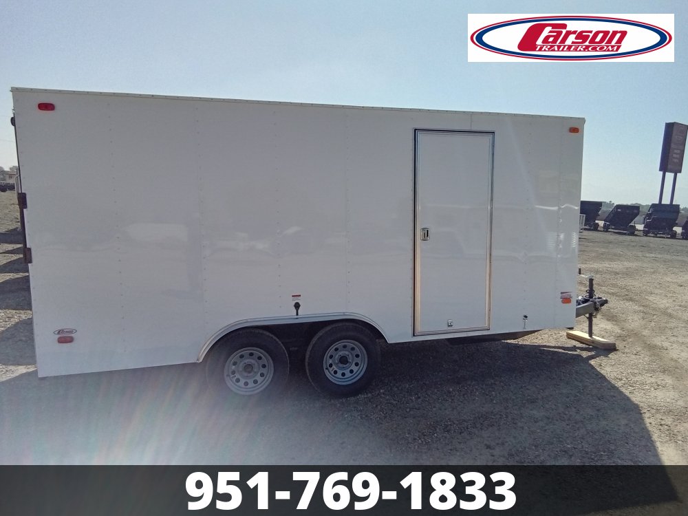 2025 CARSON T/A 8' X 16' ENCLOSED TRAILER