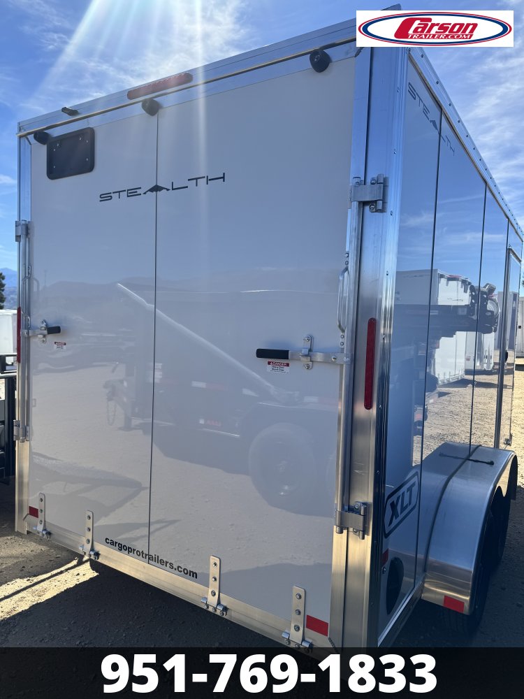 7X14 ALCOM STEALTH V NOSE WHITE