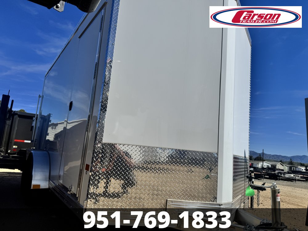 7X14 ALCOM STEALTH V NOSE WHITE