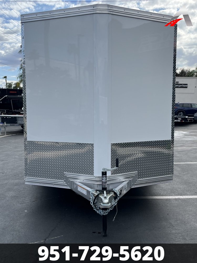 7X14 ALCOM STEALTH V NOSE WHITE