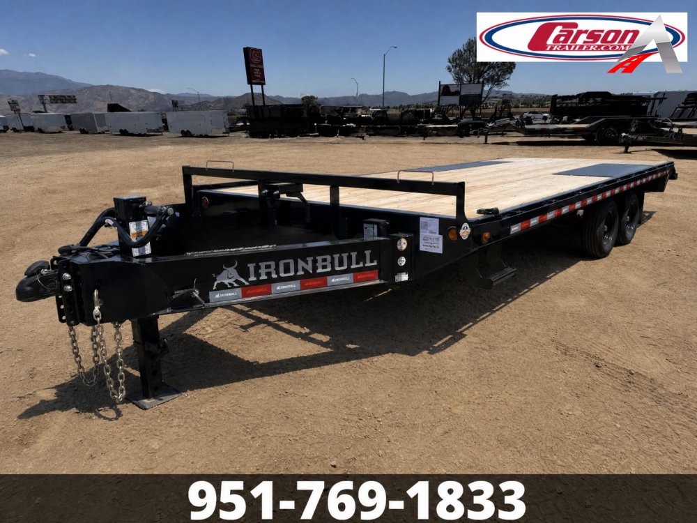 102"x18' IronBull Deck over Flatbed
