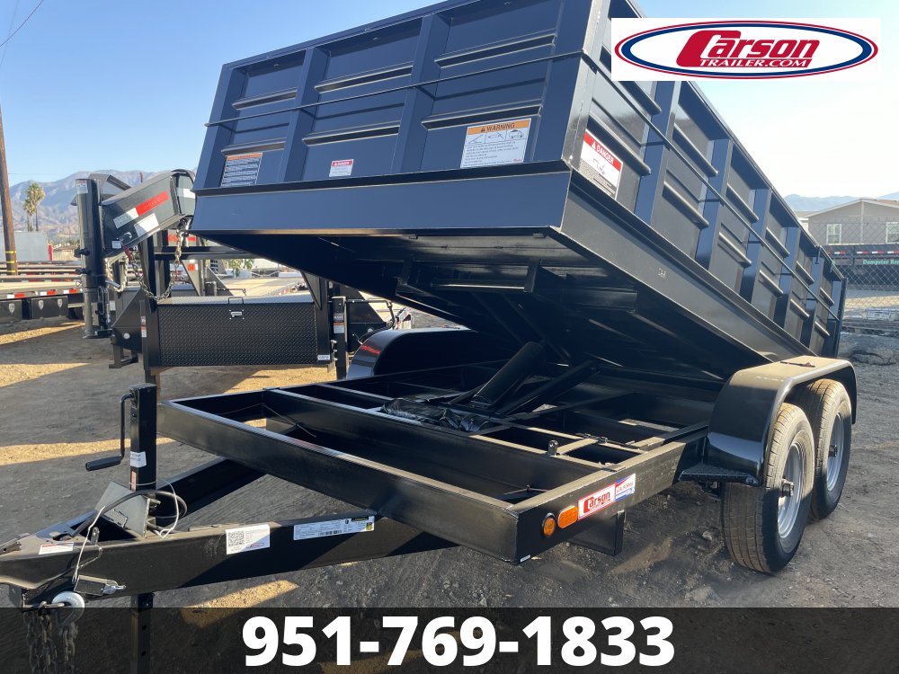 2025 CARSON 7' X 12' DUMP TRAILER