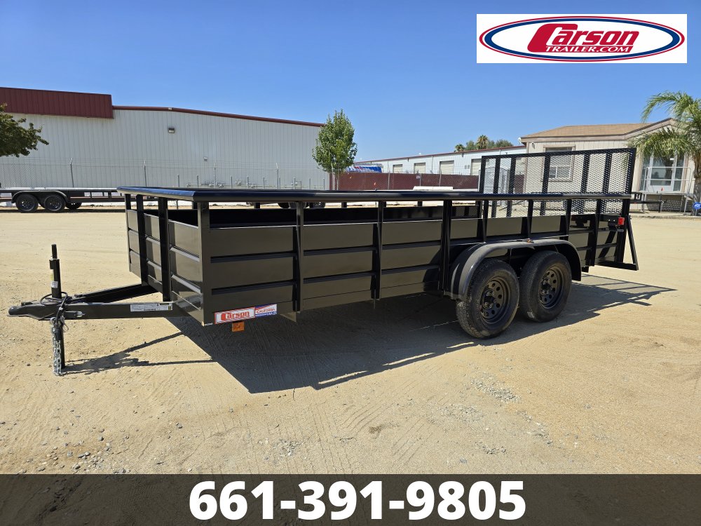 82x16 Carson Trailer Landscape Trailer
