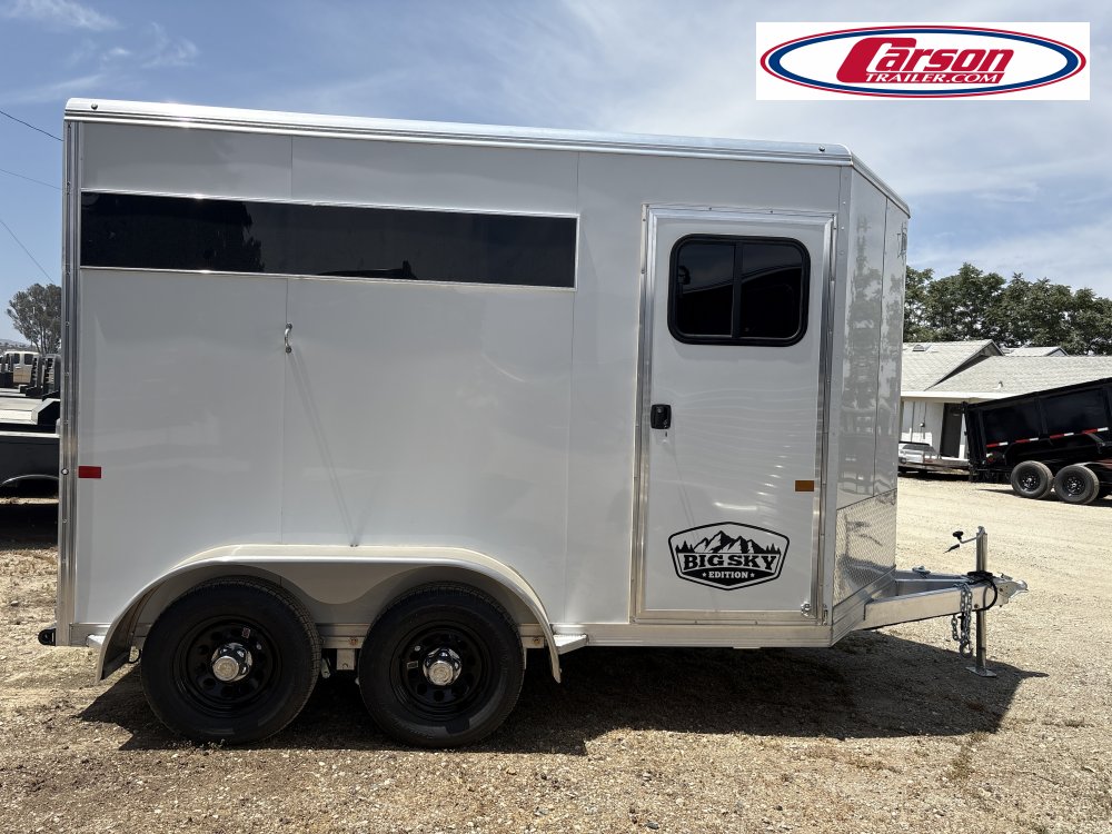 2026 FRONTIER 80" X 11 (2-HORSE) BUMPER PULL HORSE TRAILER