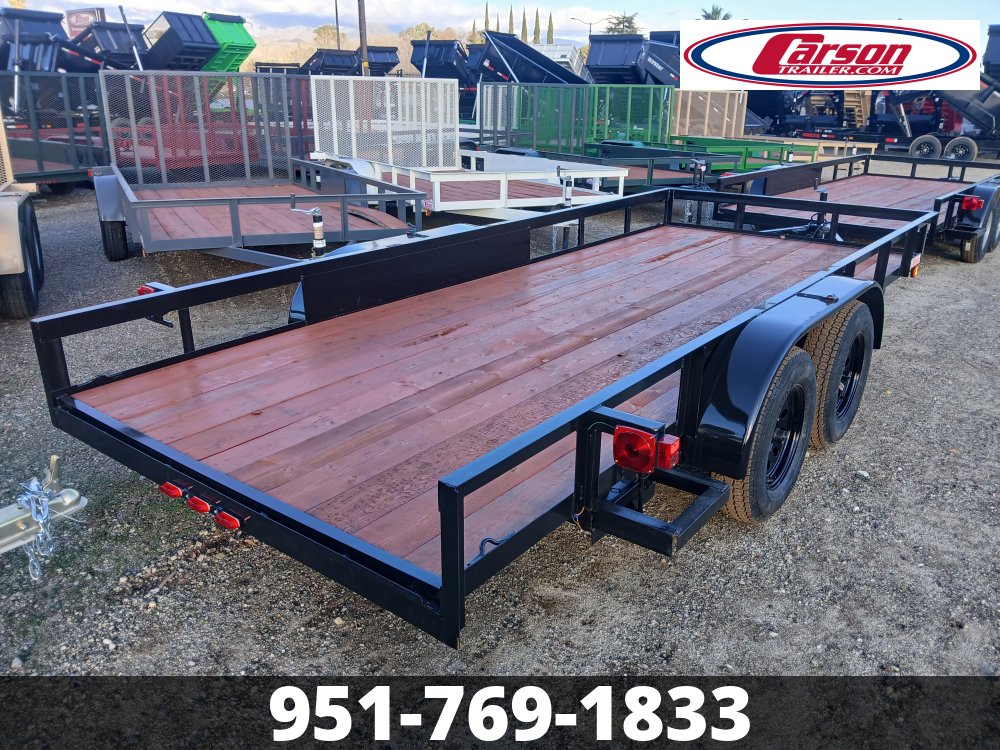 77 X 16 UTILITY W/ RAMPS AND STORAGE