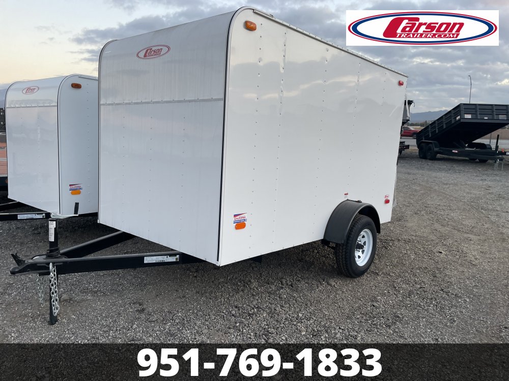 2025 CARSON EL 6'X10' S/A ENCLOSED W/ REAR RAMP