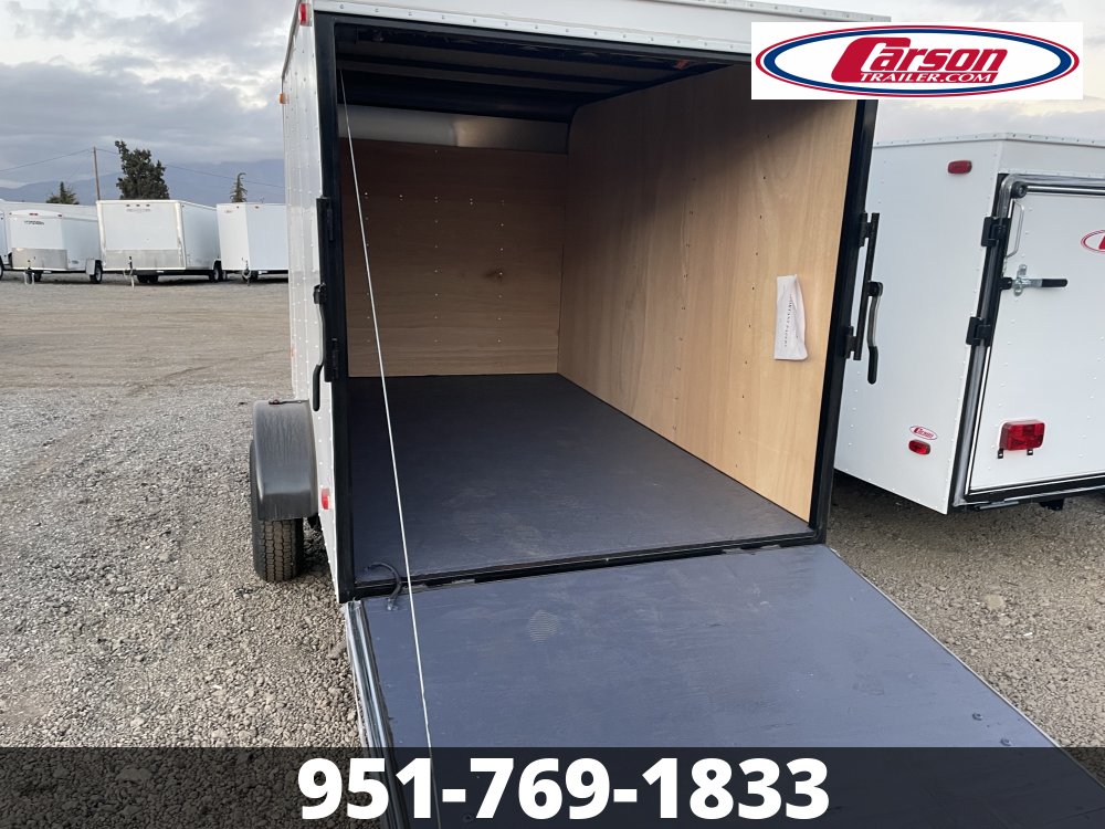 2025 CARSON EL 6'X10' S/A ENCLOSED W/ REAR RAMP