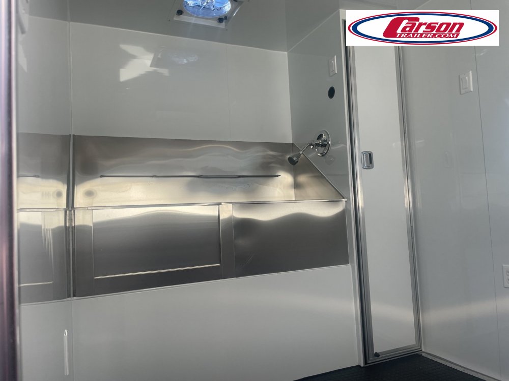 2025 CARSON 83" X 12" T/A FULLY LOADED DOG GROOMING TRAILER