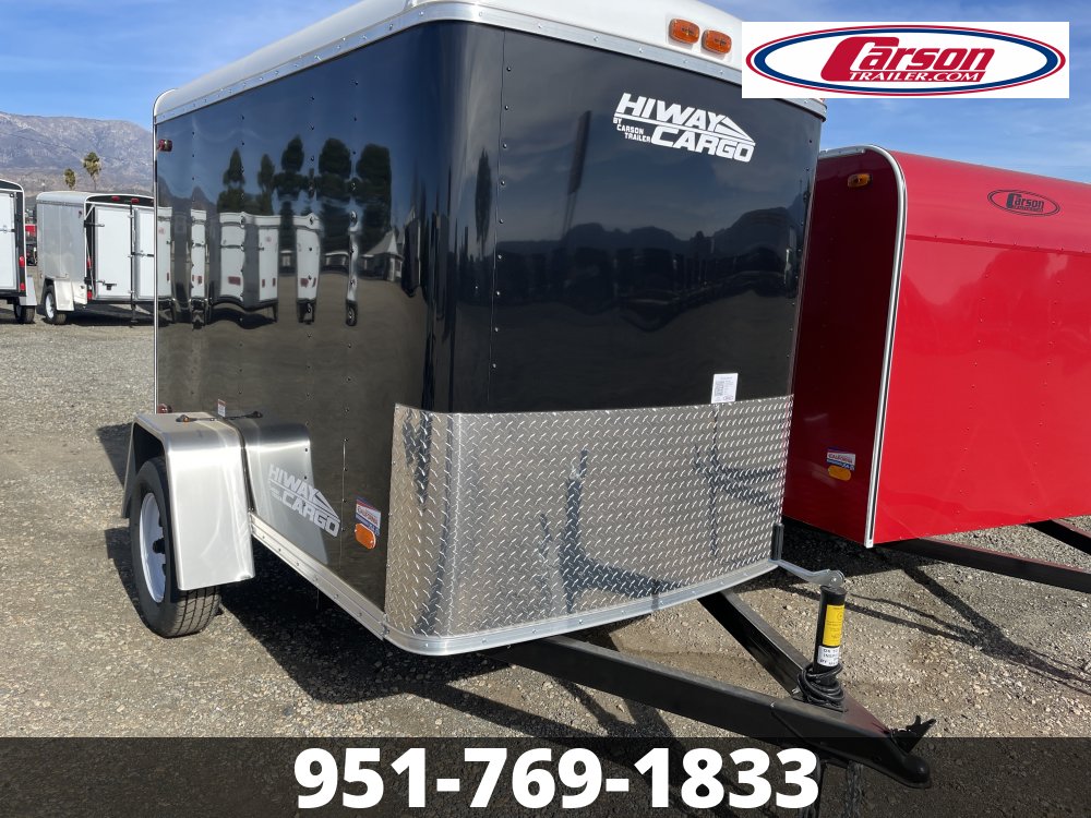 2025 CARSON 5' X 8' HC ENCLOSED TRAILER