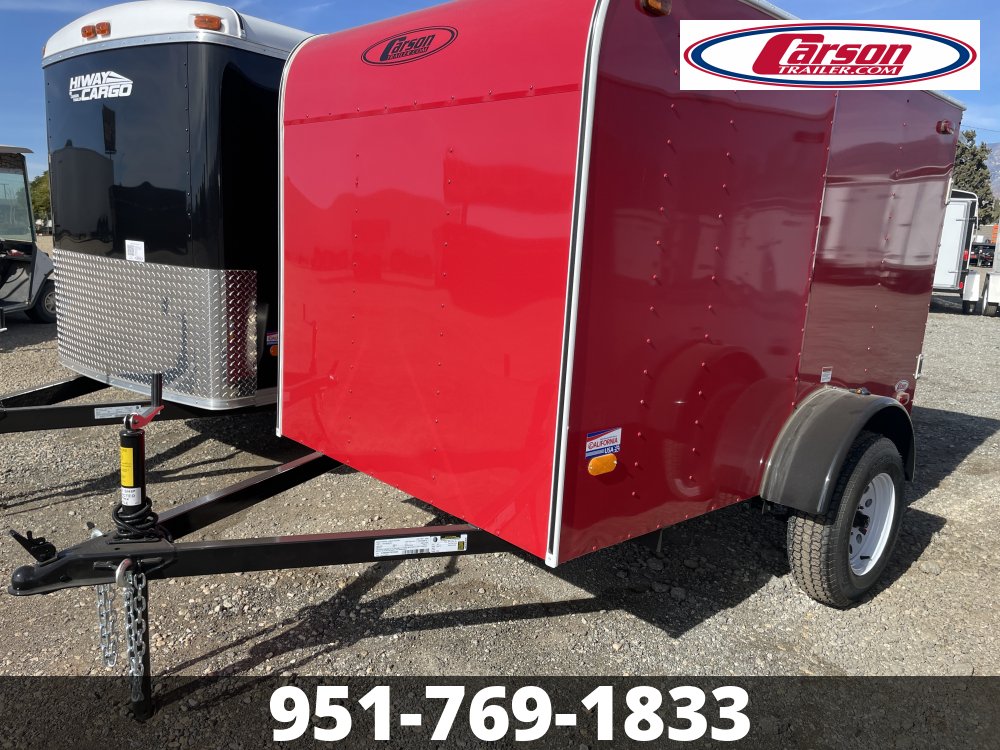 2025 CARSON 5' X 8' ENCLOSED CARGO TRAILER