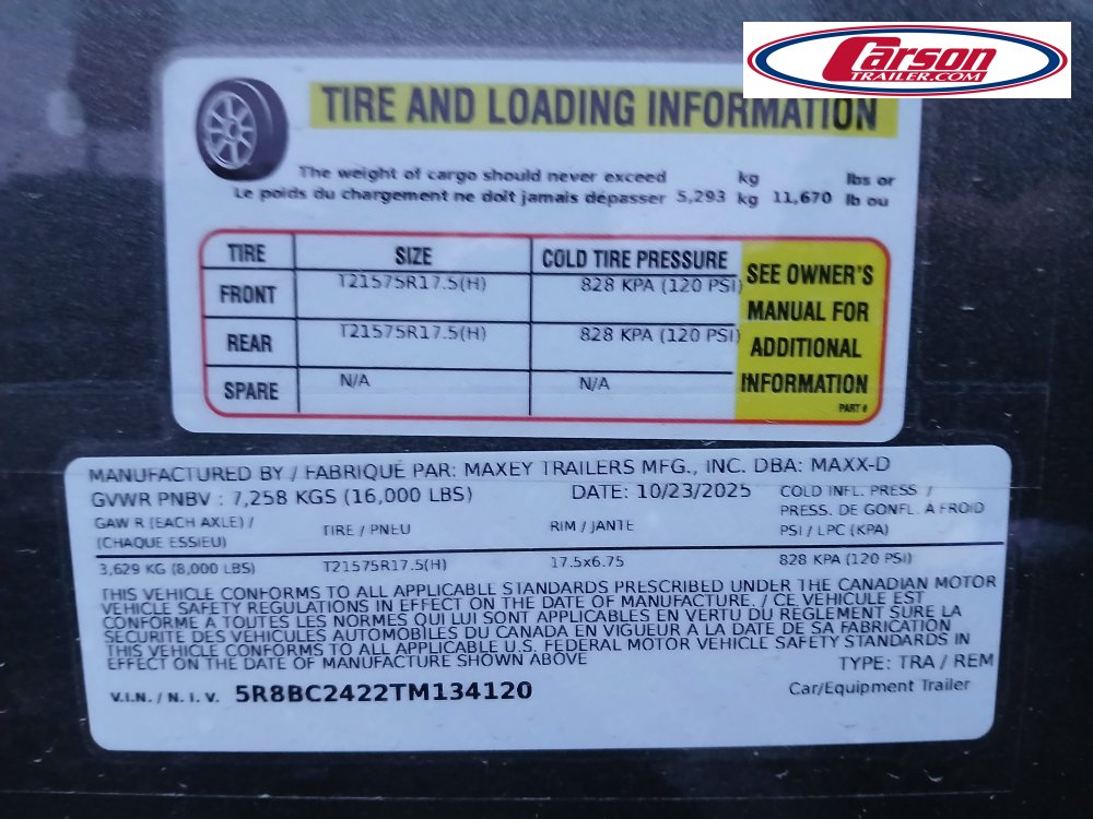 83x24 Maxx-D Open Car Hauler