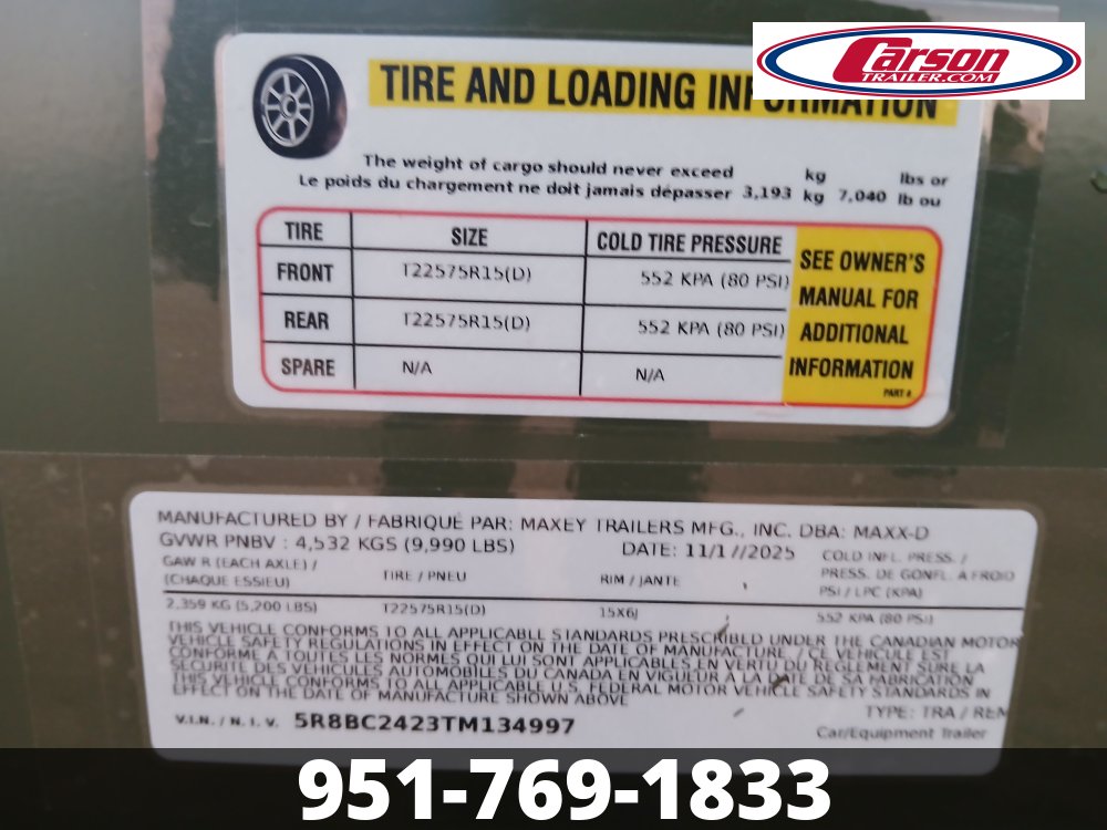 83x24 Maxx-D Open Car Hauler