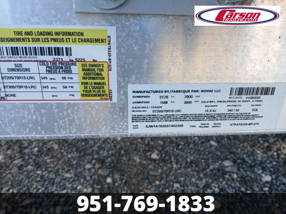 82x18 Sure-Trac Tilt Deck